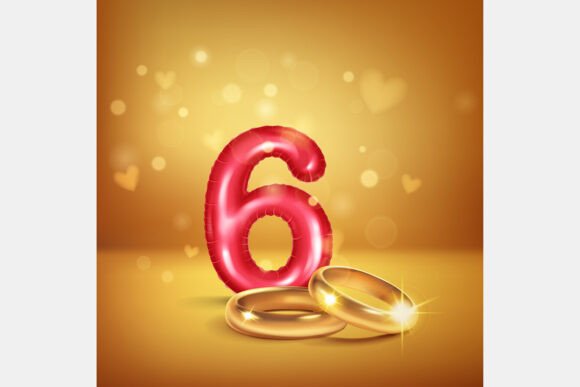 Celebrate the Sixth Year: The Symbolism of Red and Gold