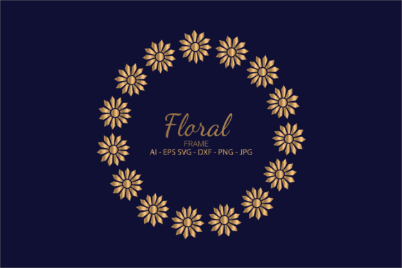 Flower Monogram Ornaments: SVG Designs for Wedding & Beyond