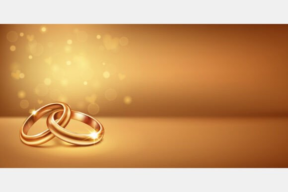 The Symbolism of Intertwined Gold Wedding Rings in Design