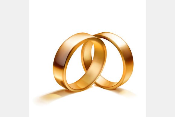 Two Gold Wedding Rings: A Symbol of Unity in Design