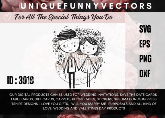 Wedding Couple Stick Figures 3018: Adding Charm to Every Occasion