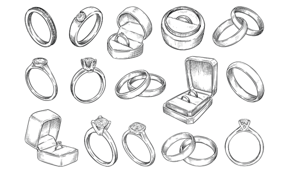 Why Handdrawn Wedding Ring Collection Feels So Human